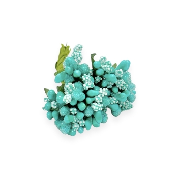 Stamine Artificiale Turquoise - Set 144 buc.