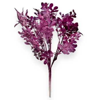 Buchet 7 fire buxifolium artificial dark purple