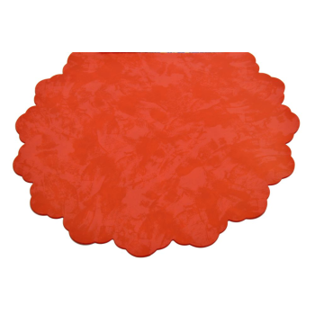 Celofan Rotund 50CM Patat Rosu cu Rosu Deschis