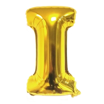 Balon gonflabil auriu 55 cm litera I AFO